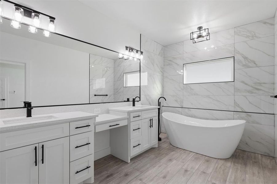 Furnished interior view inside a new home in , Mabank (Image 9).