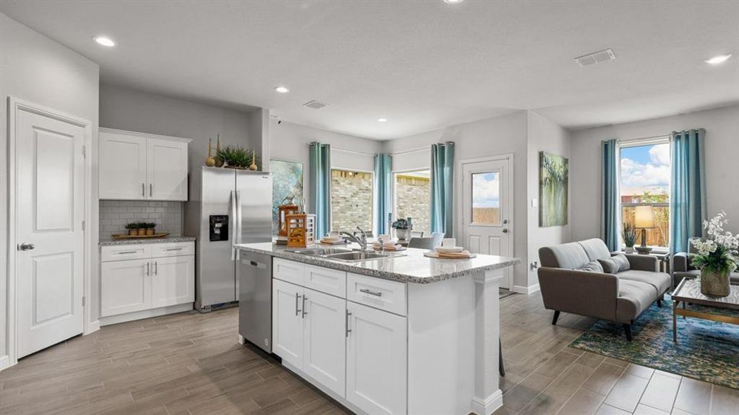 Furnished interior view inside a new home in Lankford Farms, Cleburne (Image 18).