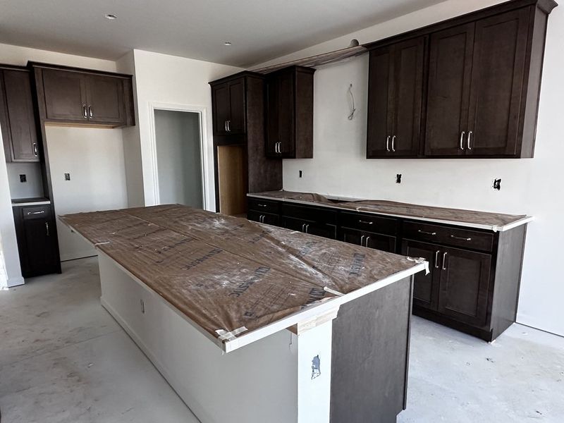 Kitchen Construction Progress