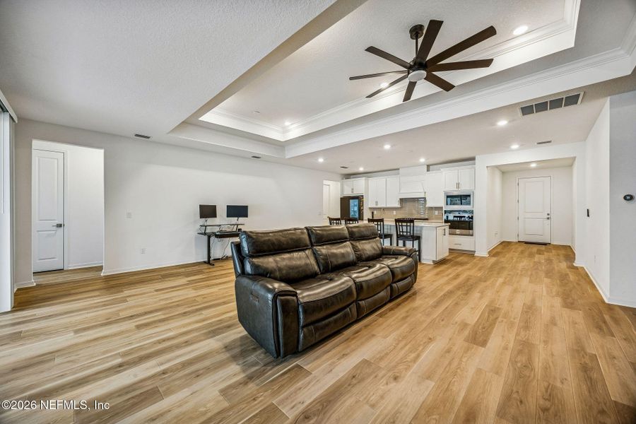 Furnished interior view inside a new home in Wingate Landing, Jacksonville (Image 20).