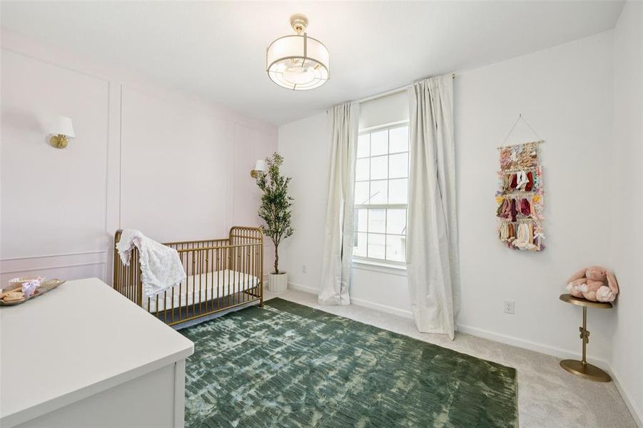 Furnished interior view inside a new home in Villas at the Station, Sachse (Image 13).