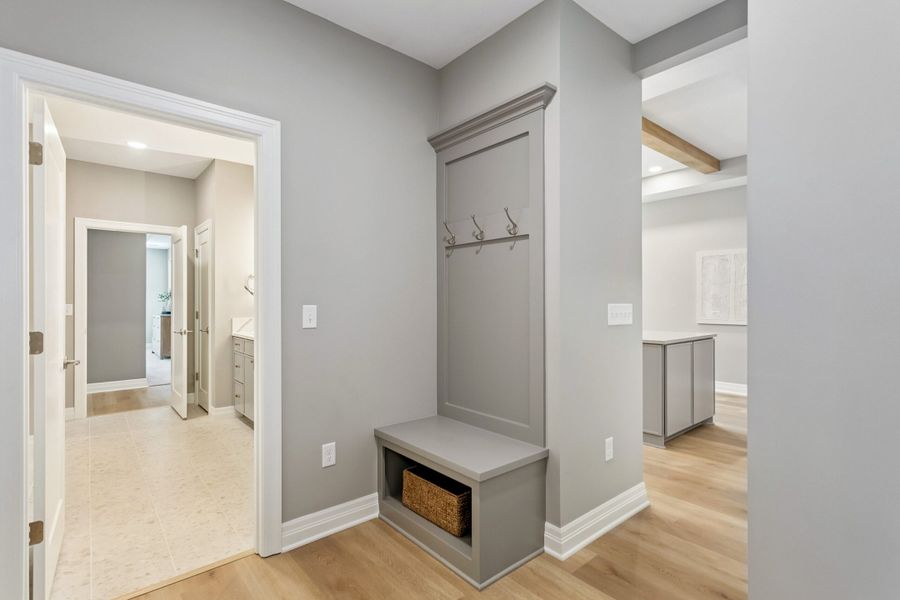 Furnished interior view inside a new home in The Courtyards at The Heritage, Andover (Image 10).