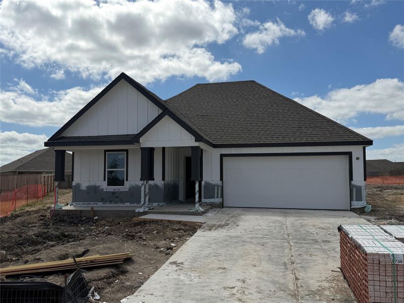 In-progress construction of a new home in Liberty Village, Brenham, TX (Image 17).