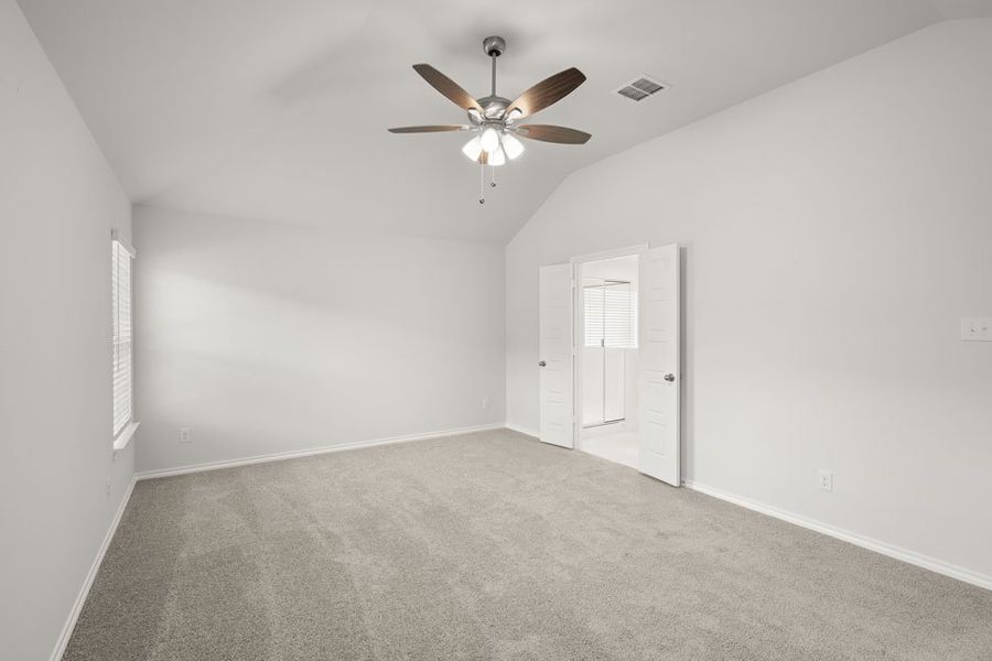 Front exterior of a new home in Mountain Valley, Burleson, TX, highlighting curb appeal (Image 17). Front exterior of a new home in Mountain Valley, Burleson, TX, highlighting curb appeal (Image 17).
