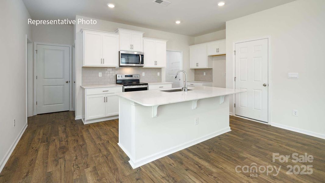 Furnished interior view inside a new home in Villages of Maiden, Maiden (Image 3).