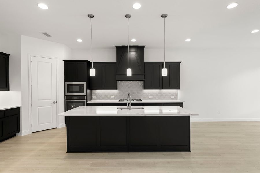 Furnished interior view inside a new home in Nelson Lake Estates, Rockwall (Image 5).