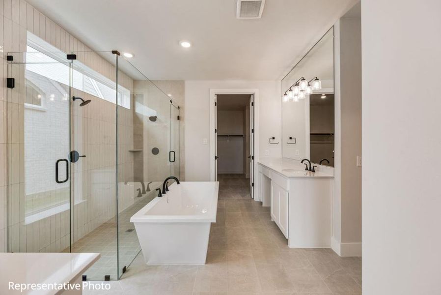 Furnished interior view inside a new home in Grand Estates of Anna, Anna (Image 7).