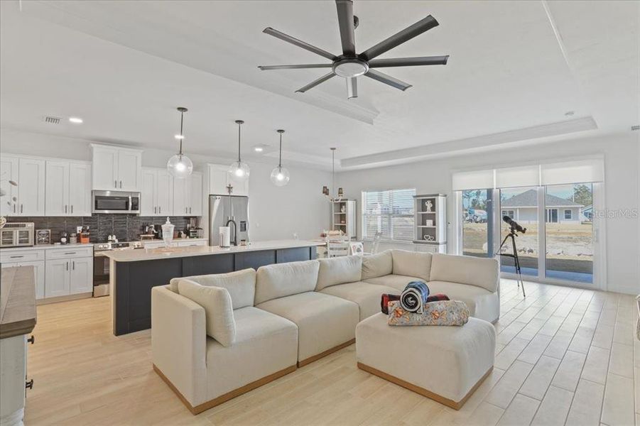 Furnished interior view inside a new home in Grand Oaks, Gainesville (Image 5).