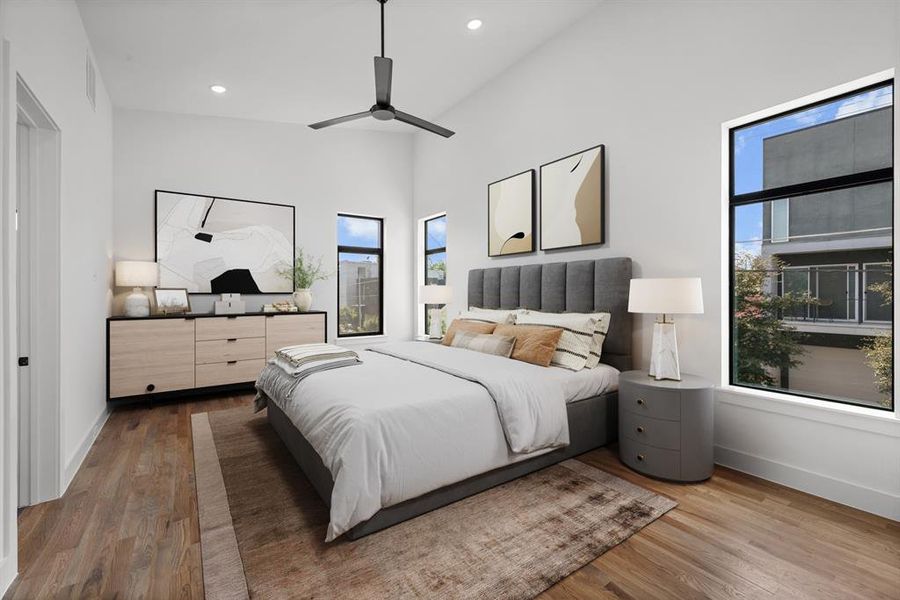 Furnished interior view inside a new home in , Dallas (Image 3). Furnished interior view inside a new home in , Dallas (Image 3).