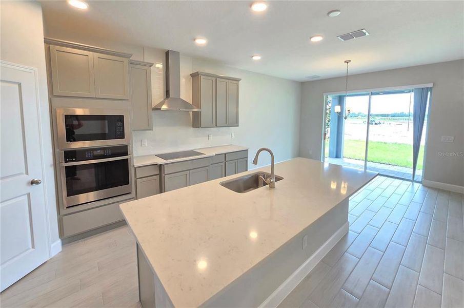Furnished interior view inside a new home in Bay Lake Farms, St. Cloud (Image 36).