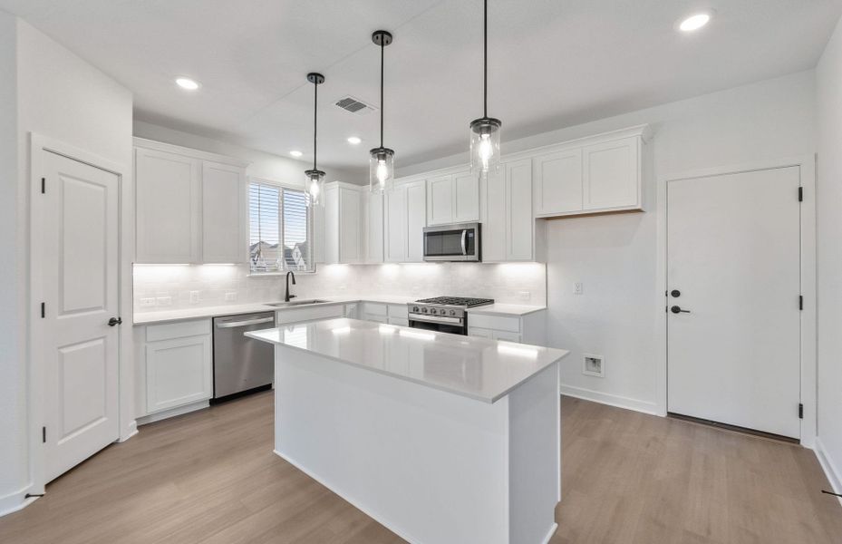Furnished interior view inside a new home in Woodside, Georgetown (Image 9).
