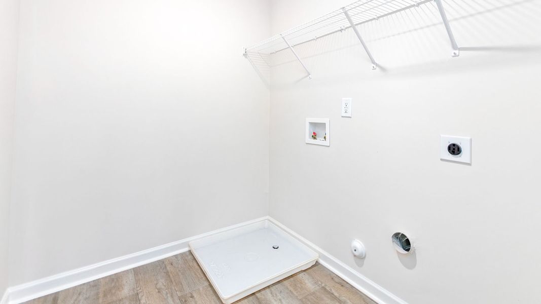 Spacious, unfurnished interior of a new home in Hudson Glen, Mocksville (Image 23). Spacious, unfurnished interior of a new home in Hudson Glen, Mocksville (Image 23).