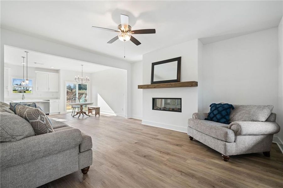Furnished interior view inside a new home in , Ball Ground (Image 9).