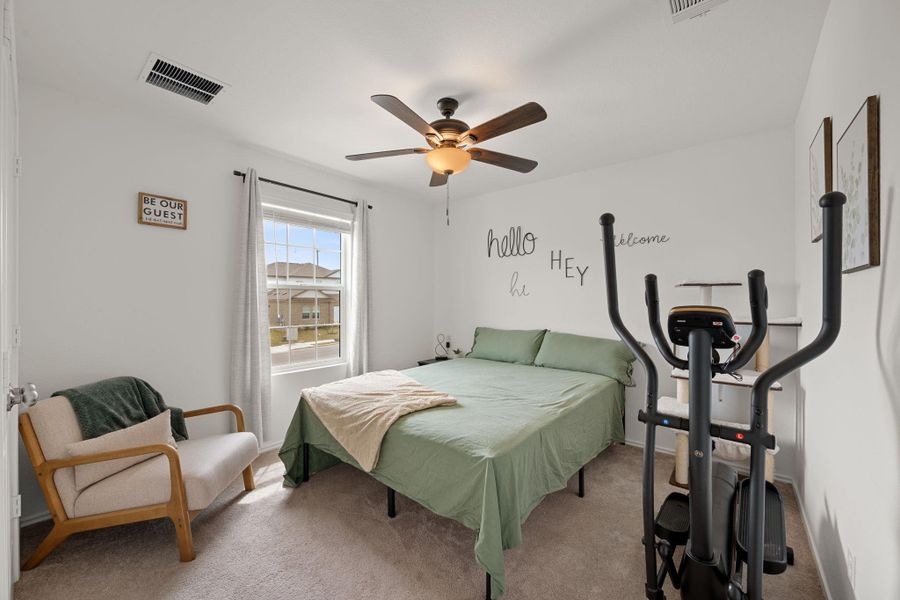 Furnished interior view inside a new home in Thunder Rock, Marble Falls (Image 31).