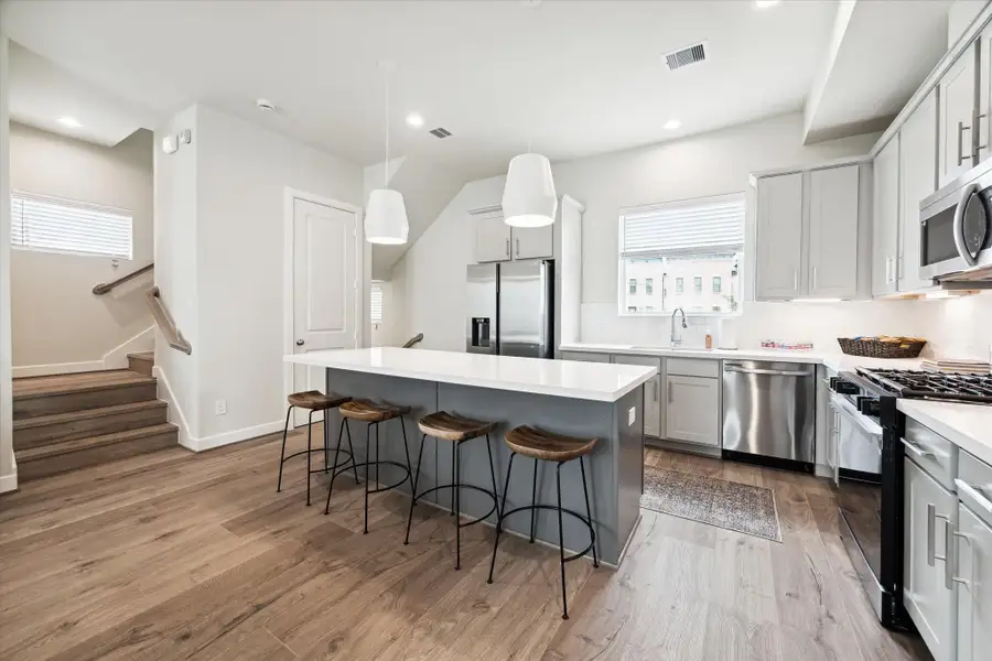 Furnished interior view inside a new home in Willowbend Point, Houston (Image 12).