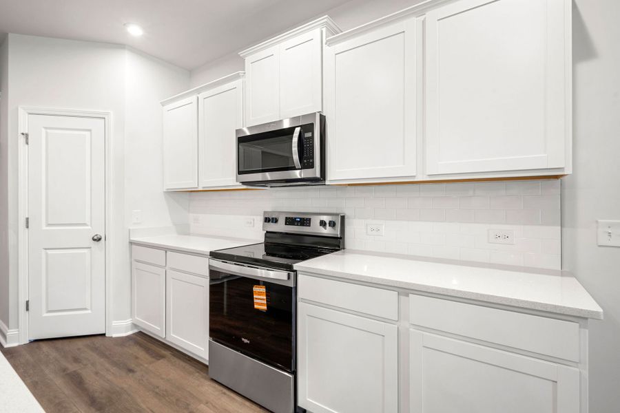 Furnished interior view inside a new home in Waterways, Richmond Hill (Image 9).