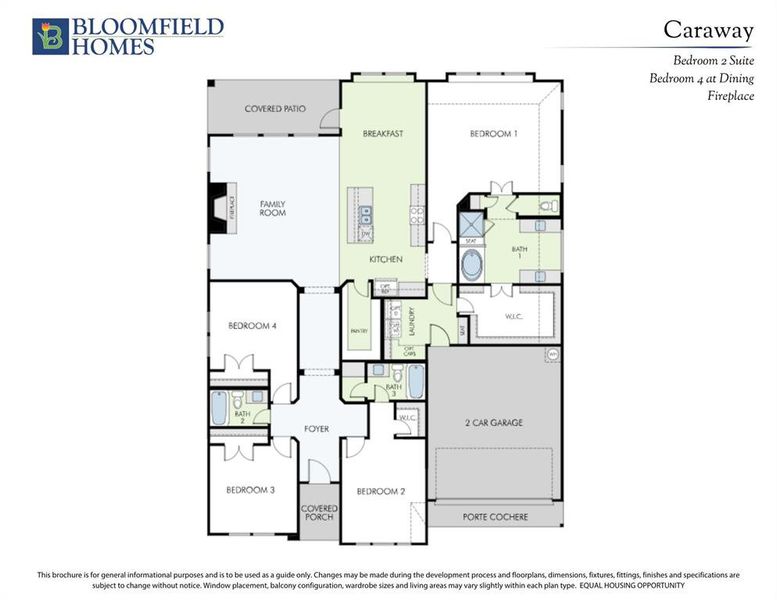 2D floor plan layout of this home in Sonoma Verde, McLendon-Chisholm, TX (Image 3).