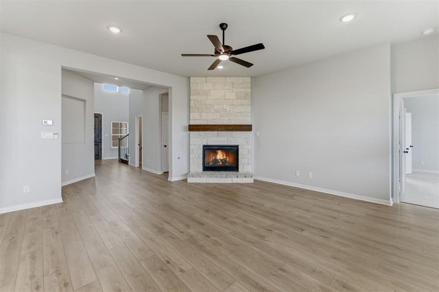 Spacious, unfurnished interior of a new home in Cedar Ridge Estates, Anna (Image 32).