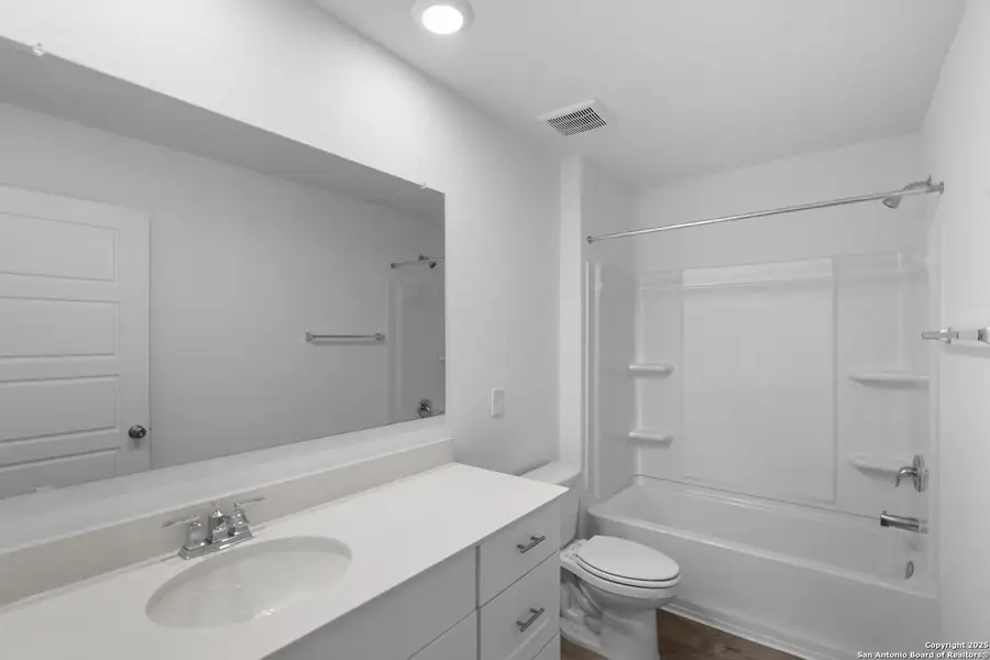 Furnished interior view inside a new home in , Converse (Image 9).