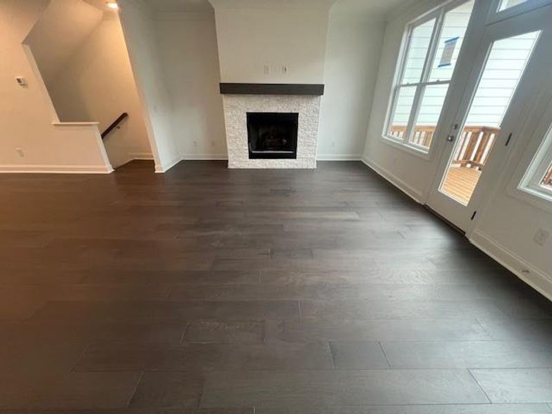 Spacious, unfurnished interior of a new home in Palisades Townhomes, Cumming (Image 32). Spacious, unfurnished interior of a new home in Palisades Townhomes, Cumming (Image 32).