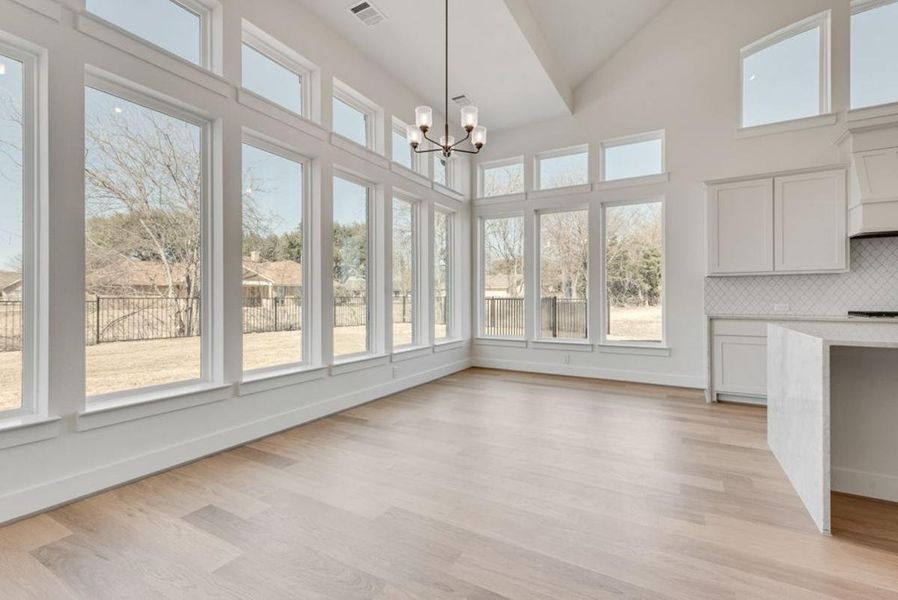 Representative unfurnished interior of a home built from the Grand Reserve by Grand Homes in Heath Golf & Yacht Club, Heath (Image 13).