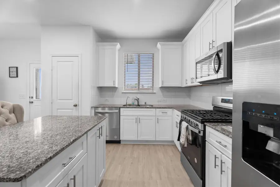 Furnished interior view inside a new home in , Crosby (Image 10).