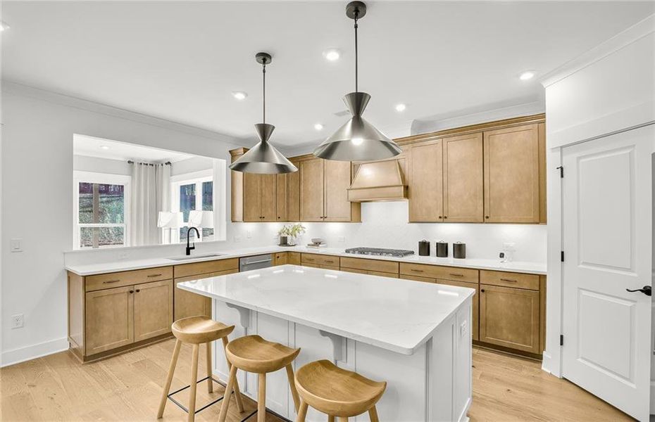 Furnished interior view inside a new home in Berkeley Mill, Cumming (Image 7).
