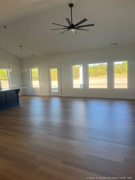 Overview of living room