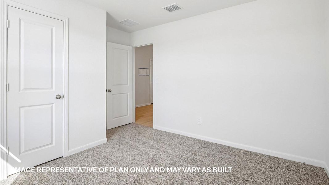 Representative unfurnished interior of a home built from the The Lakeway by D.R. Horton in Revelry, Del Valle (Image 34).