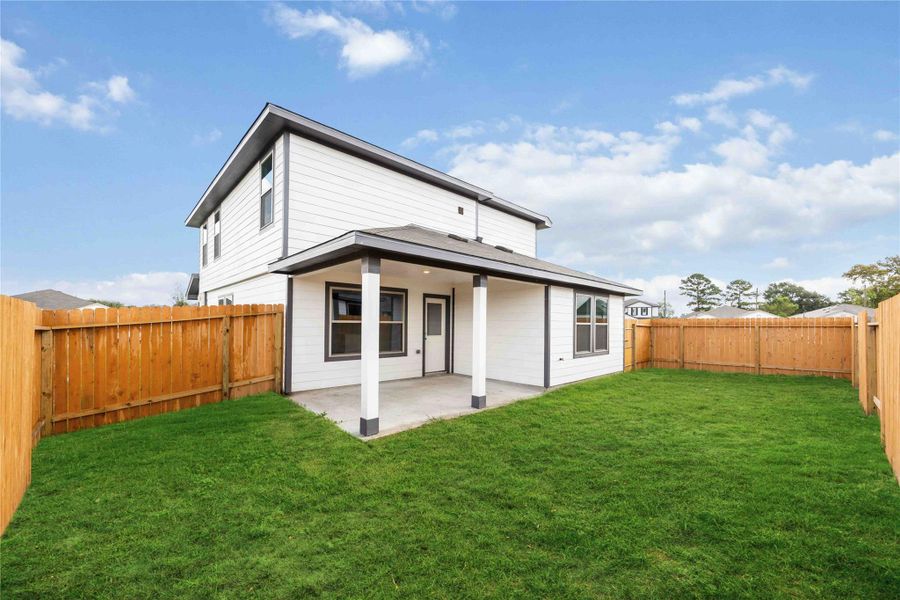 Exterior details and patio area of a home in The Villages at Westpointe, Dayton (Image 4).
