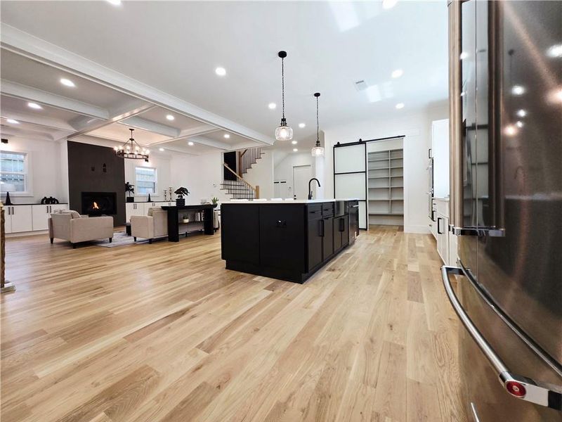 Furnished interior view inside a new home in , Atlanta (Image 44).