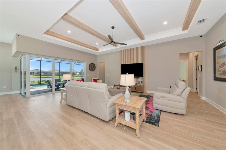 Furnished interior view inside a new home in , Englewood (Image 8). Furnished interior view inside a new home in , Englewood (Image 8).