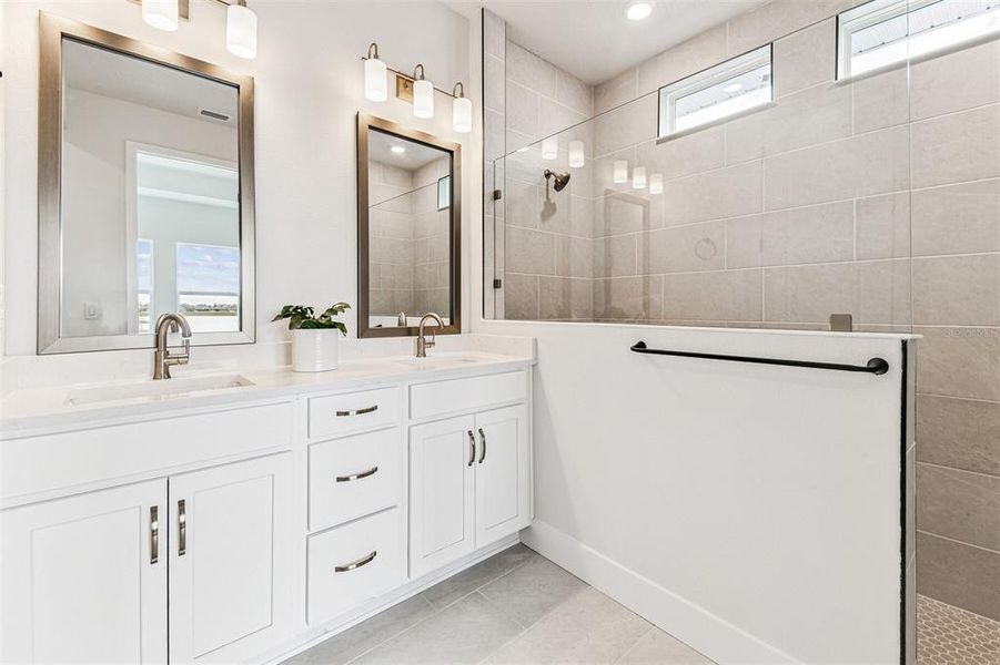 Furnished interior view inside a new home in The Peninsula at Rhodine Lake, Riverview (Image 7).
