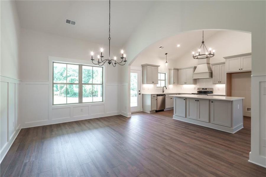 Spacious, unfurnished interior of a new home in , Social Circle (Image 40).
