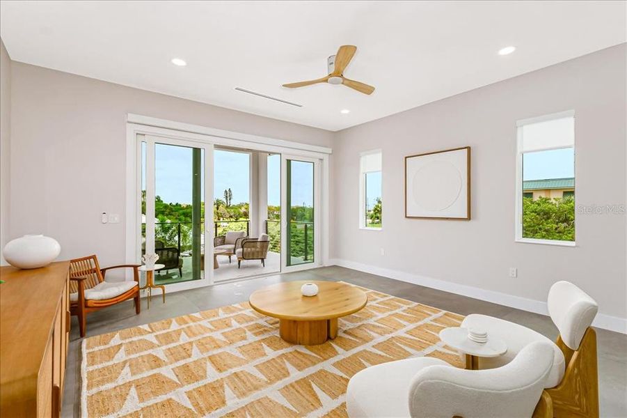 Furnished interior view inside a new home in , Cocoa Beach (Image 14). Furnished interior view inside a new home in , Cocoa Beach (Image 14).
