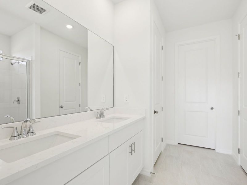 Furnished interior view inside a new home in Coasterra - Reserve Series, Palmetto (Image 9).