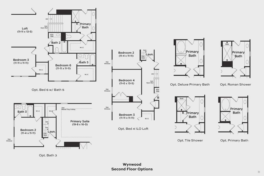2D floor plan layout for the Wynwood by DRB Homes in Reserve at Crowthorne, Zebulon, NC (Image 28). 2D floor plan layout for the Wynwood by DRB Homes in Reserve at Crowthorne, Zebulon, NC (Image 28).