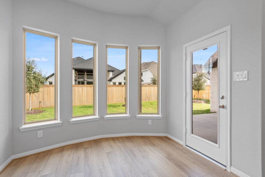 Spacious, unfurnished interior of a new home in Bridgeland 55', Cypress (Image 14).