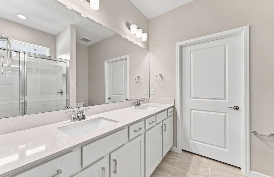 Furnished interior view inside a new home in Del Webb Stone Creek, Ocala (Image 9). Furnished interior view inside a new home in Del Webb Stone Creek, Ocala (Image 9).