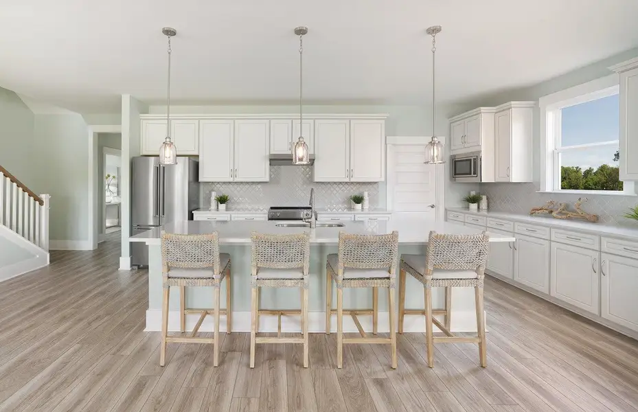 Furnished interior view inside a new home in Nexton, Summerville (Image 6).
