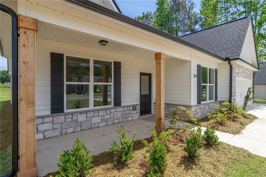 Exterior details and patio area of a home in , Good Hope (Image 28).