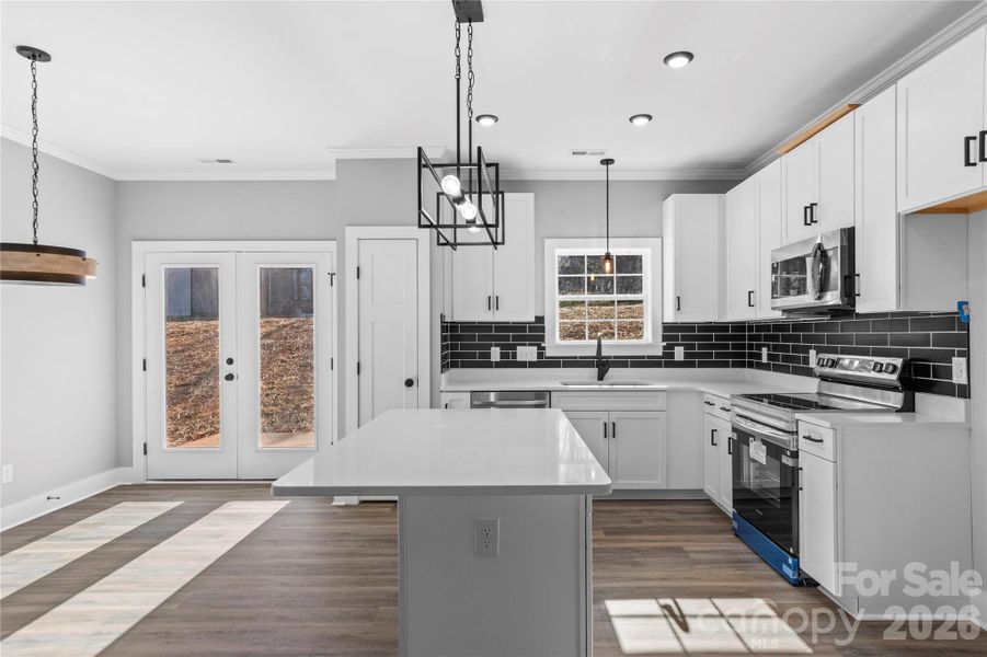 Furnished interior view inside a new home in , Winston-Salem (Image 9).