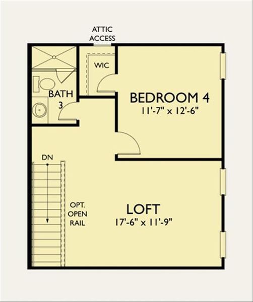 Third Floor Plan