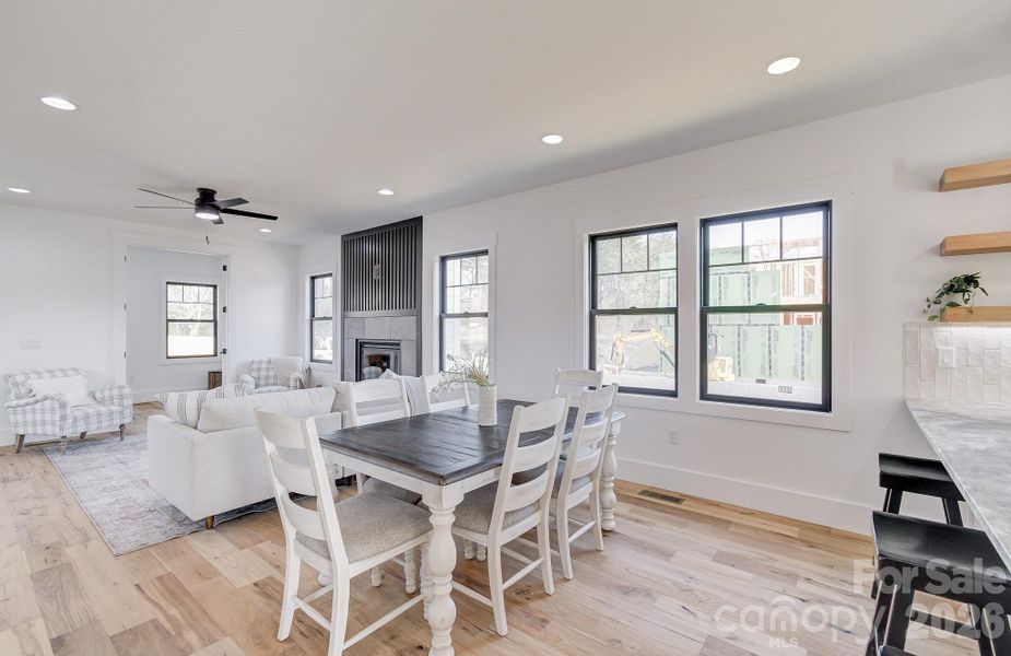Furnished interior view inside a new home in , Hendersonville (Image 31).