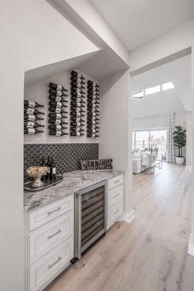 Representative furnished interior of a home built from the Casoria by Tri Pointe Homes in Solace Collection At Evergrove, Richmond (Image 11).