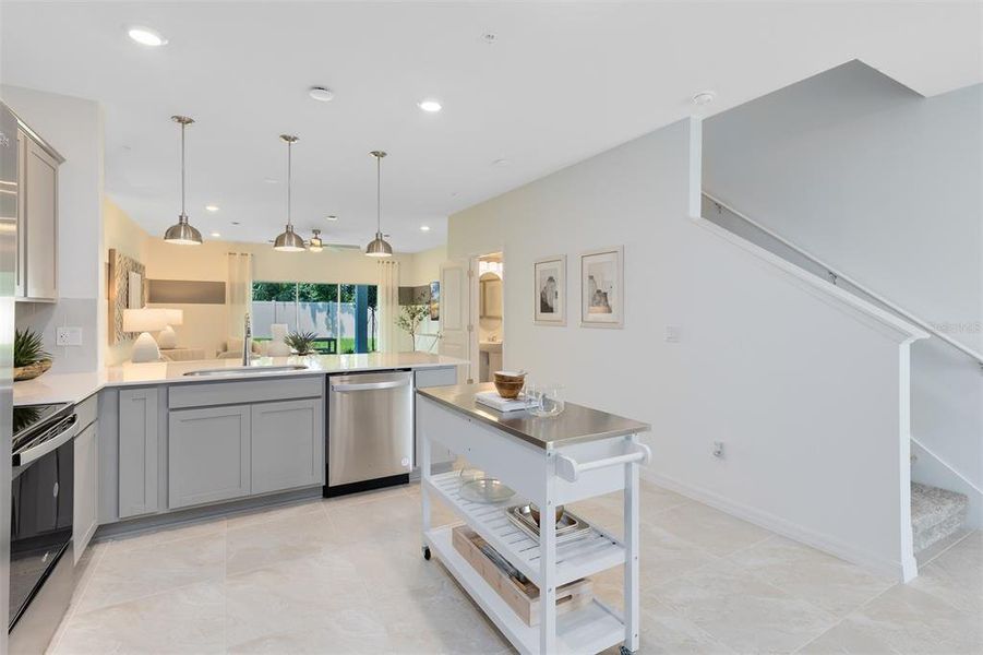 Furnished interior view inside a new home in Skylar Crest, Sanford (Image 8).