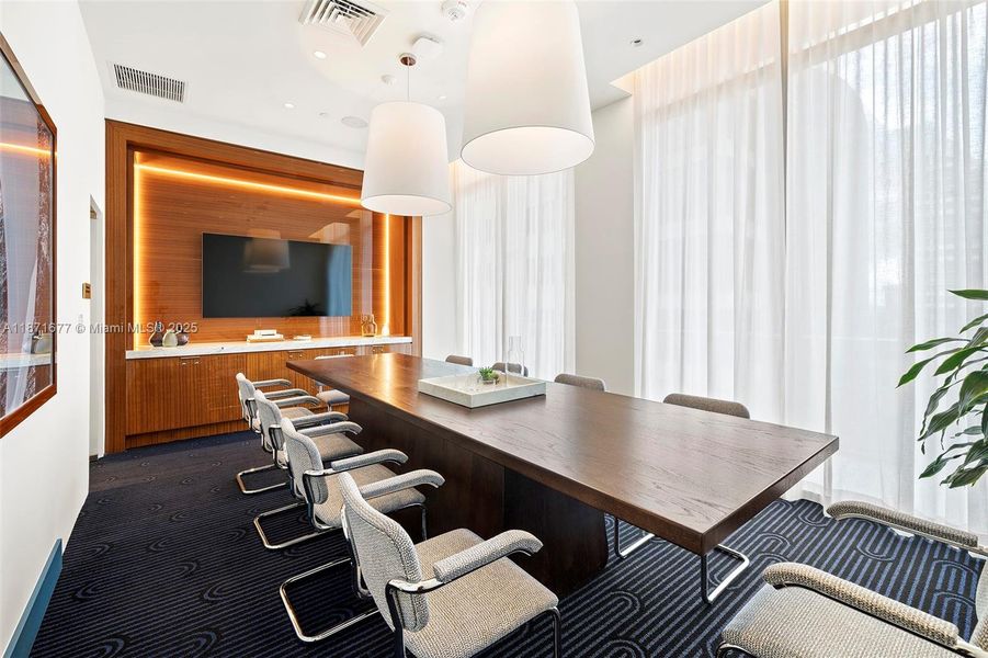 Furnished interior view inside a new home in Mr. C Residences, Miami (Image 42).