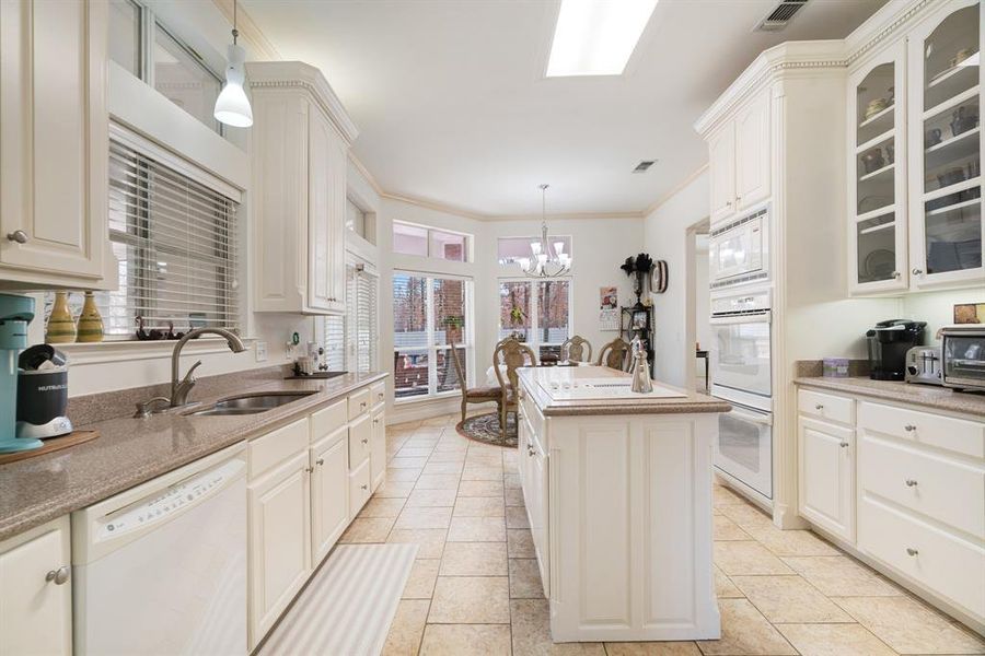 Furnished interior view inside a new home in , Powderly (Image 9).