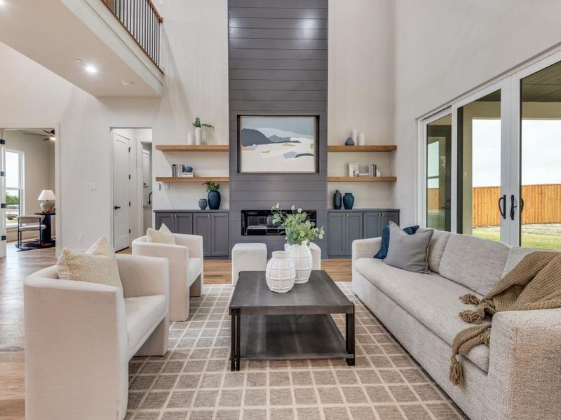 Furnished interior view inside a new home in , Red Oak (Image 17).