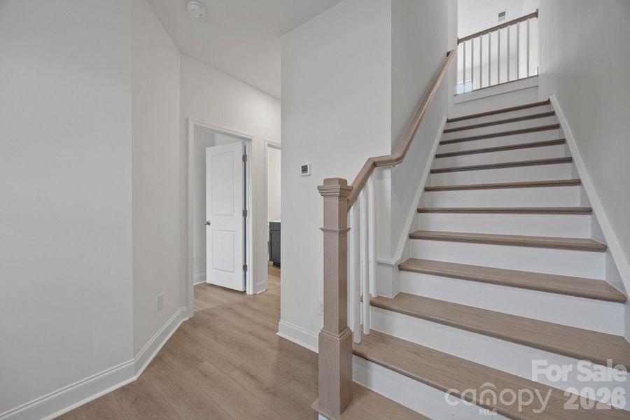 Spacious, unfurnished interior of a new home in The River District Townhomes, Charlotte (Image 18).